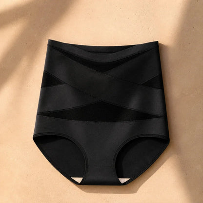Snoothe 360 postpartum support brief in black